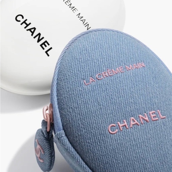 CHANEL Other - BNIB CHANEL limited edition La Crème Main hand cream with denim collection case